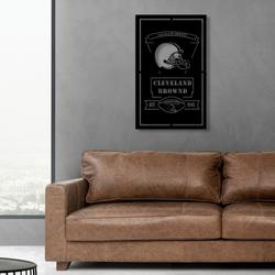 cleveland browns est 1946 metal led sign man cave home bar wall art decor 2152 7