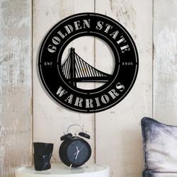 golden state warriors metal led sign wall art home decor 1906 4