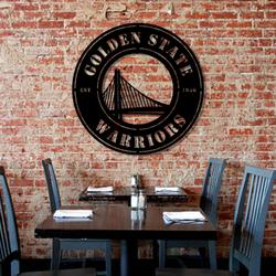 golden state warriors metal led sign wall art home decor 1906 7