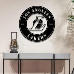 los angeles lakers metal led sign wall art home decor 1892 2