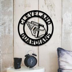 mlb cleveland guardians metal led sign wall art home decor 807 1