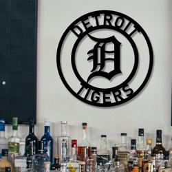 mlb detroit tigers metal led sign wall art home decor 805 6