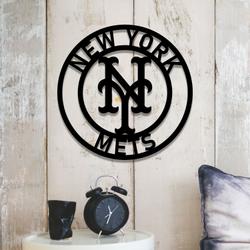 mlb new york mets metal led sign wall art home decor 801 1