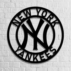 mlb new york yankees metal led sign wall art home decor 797 2