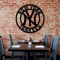 mlb new york yankees metal led sign wall art home decor 797 8