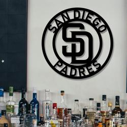 mlb san diego padres metal led sign wall art home decor 793 6
