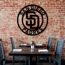 mlb san diego padres metal led sign wall art home decor 793 7