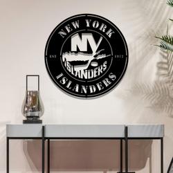 new york islanders metal led sign wall art home decor 1864 2
