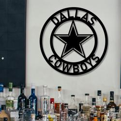 nfl dallas cowboys metal led sign wall art home decor 734 7