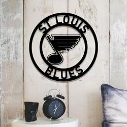 nhl st louis blues metal led sign wall art home decor 688 1