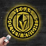 nhl vegas golden knights metal led sign wall art home decor 679 0