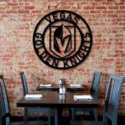 nhl vegas golden knights metal led sign wall art home decor 679 8