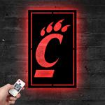 university of cincinnati bearcats ncaa metal led sign man cave home bar wall art decor 2088 0