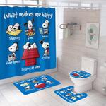15530 snoopy shower curtain 0