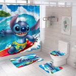 15566 stitch shower curtain 0