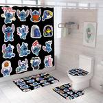 15600 stitch shower curtain 0