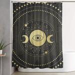 2020 moon calendar shower curtain 0