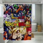30 years dragon ball super shower curtains 0