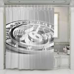 3d philadelphia 76ers logo 3d shower curtains 0