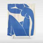 7847 blue nude by henri matisse shower curtain 0