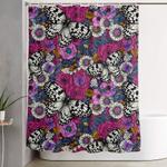 a colorful garden ii shower curtain 0