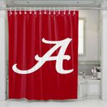 a for alabama crimson tide 1 shower curtains 0