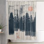 a fox in the wild shower curtain 0