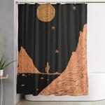 a night in the desert shower curtain 0