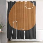 abstract art 40 shower curtain 0