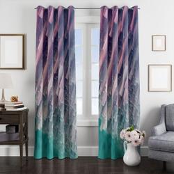 Abstract Rainbow 3D Blur Window Curtain Best Gift For Room Decorations