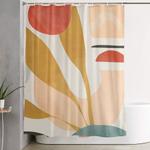 abstract shapes 20 shower curtain 0