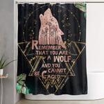 acowar you are a wolf shower curtain 0