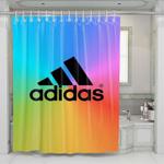 adidas colorful shower curtains 0