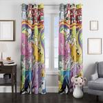 adventure time all character window curtains 0