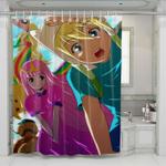 adventure time teen shower curtains 0