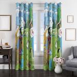 adventure time world window curtains 0