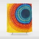 african american masterpiece the eclipse by alma thomas shower curtain 0