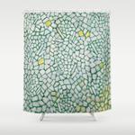 african american masterpiece white roses sing by alma thomas shower curtain 0