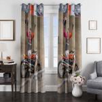 after finish motocross racing window curtain 0