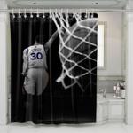 after three point curry shower curtains 0