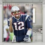 after win the game nfl shower curtains 0