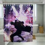 against the enemy devil may cry shower curtains 0