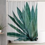 agave cactus shower curtain 0