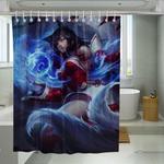 ahri in league of legends shower curtains 0