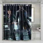 aiden watch dogs shower curtains 0