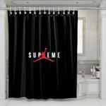 air jordan supreme wallpaper shower curtains 0
