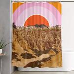 alentejo rainbow shower curtain 0