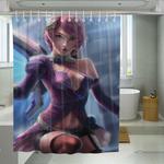alisa bosconovitch tekken seven shower curtains 0