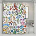 all species of pokemon shower curtains 0