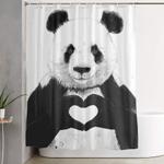 all you need is love shower curtain 0